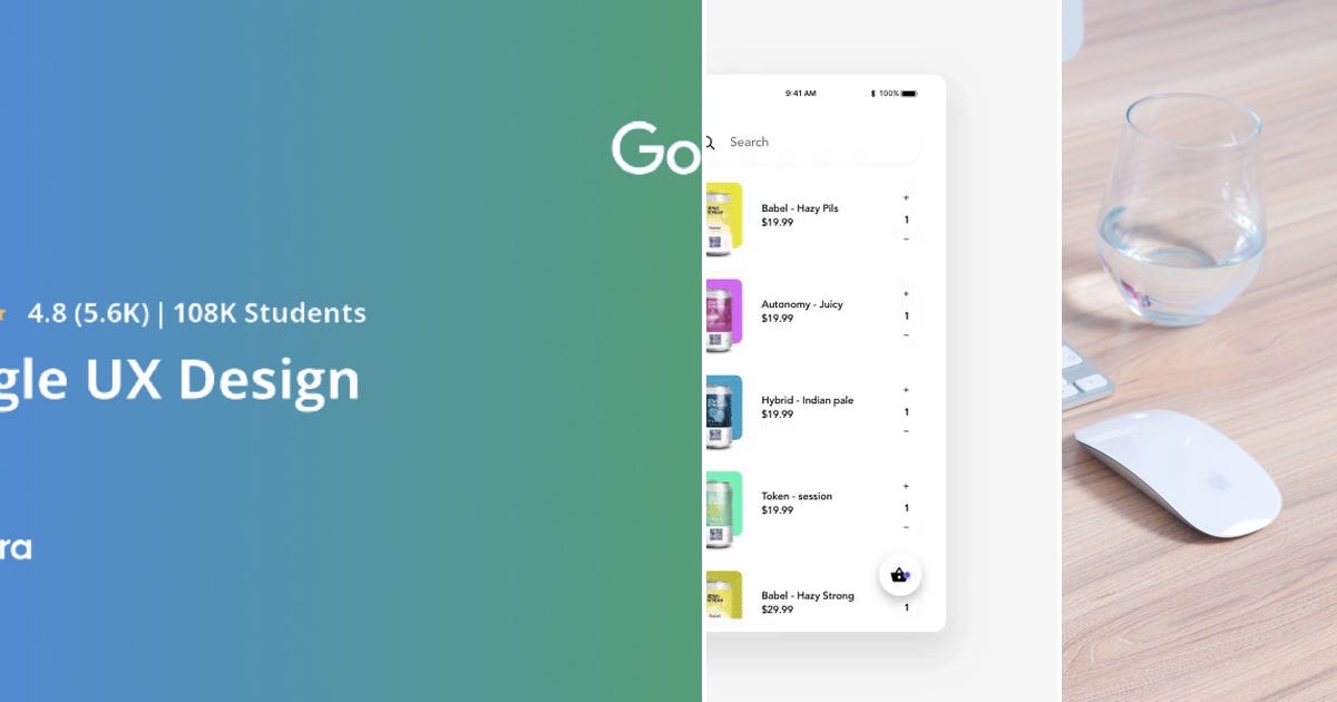 List: Ui & UX Design | Curated by Fabiano Martins | Medium image.