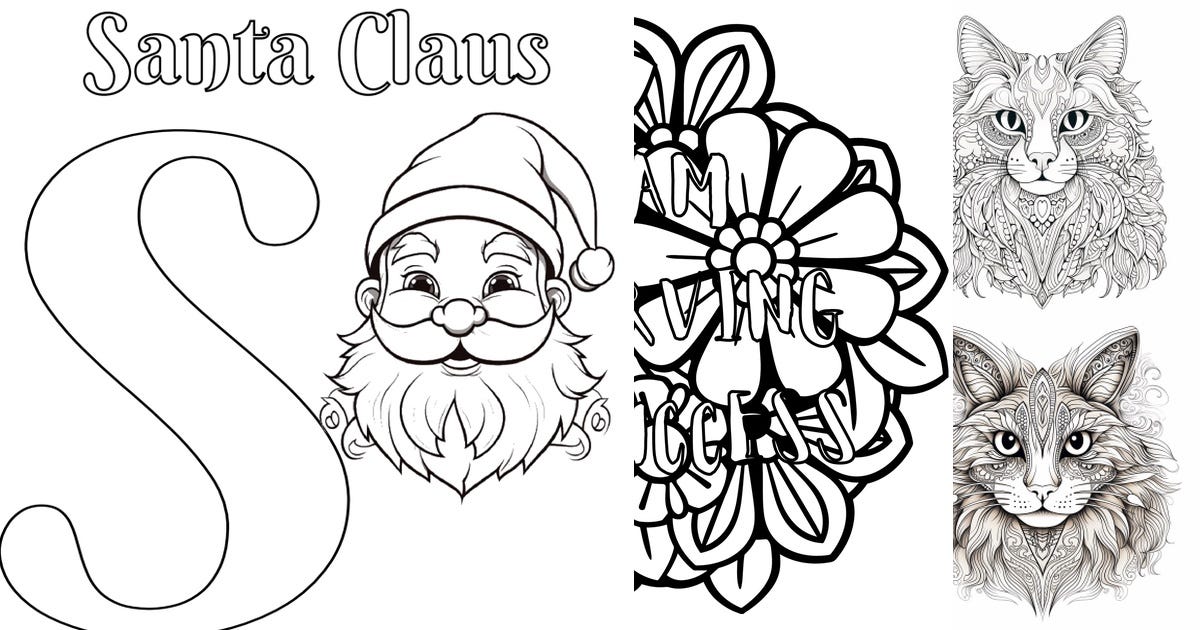 Creating Coloring Pages With Ai
