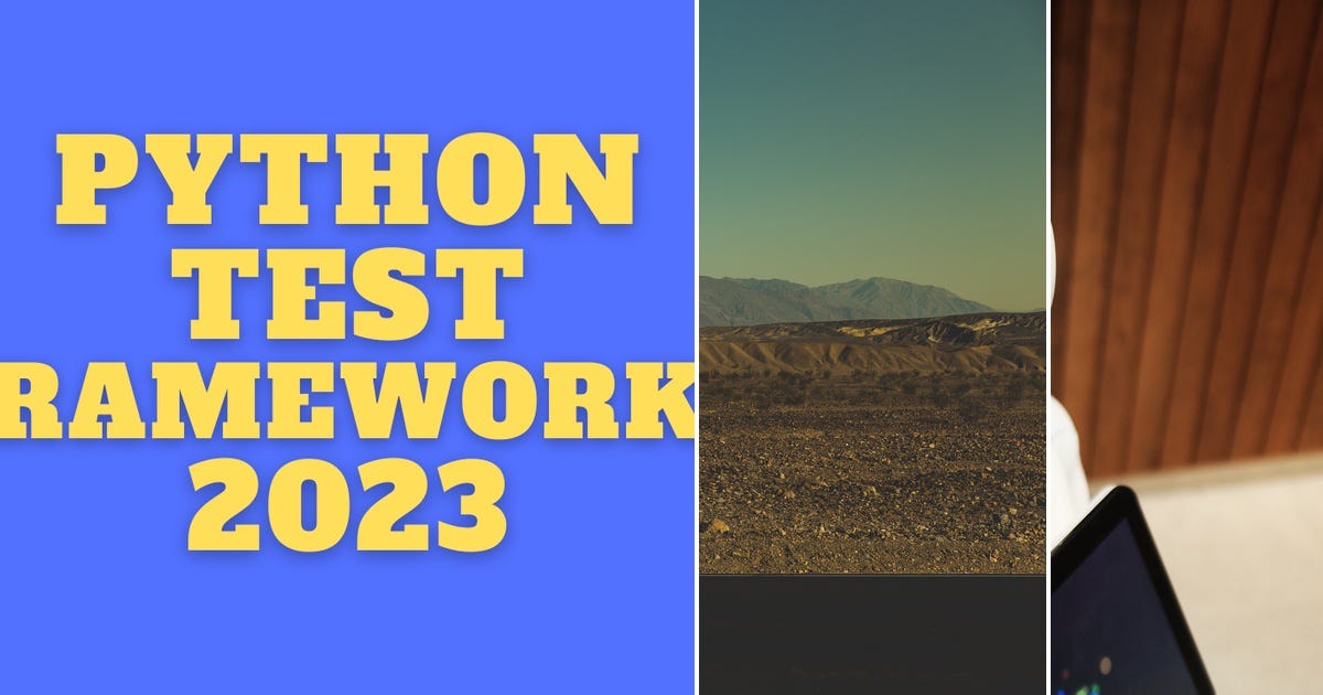 List: Python Software Test Automation Frameworks | Curated by Kunaal T ... image.