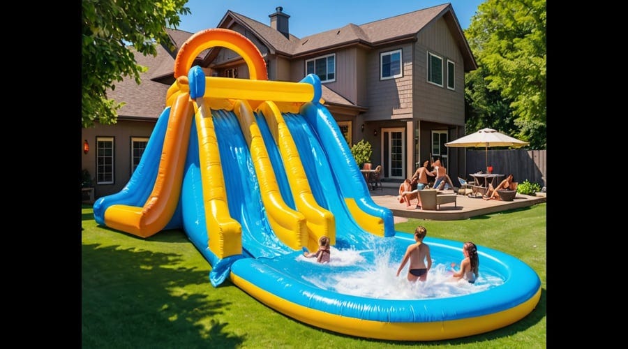Inflatable Water Slide | by Willow Long | Medium