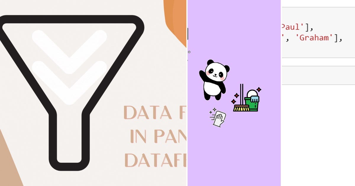 List: Data cleaning Python | Curated by Sherry Xu | Medium