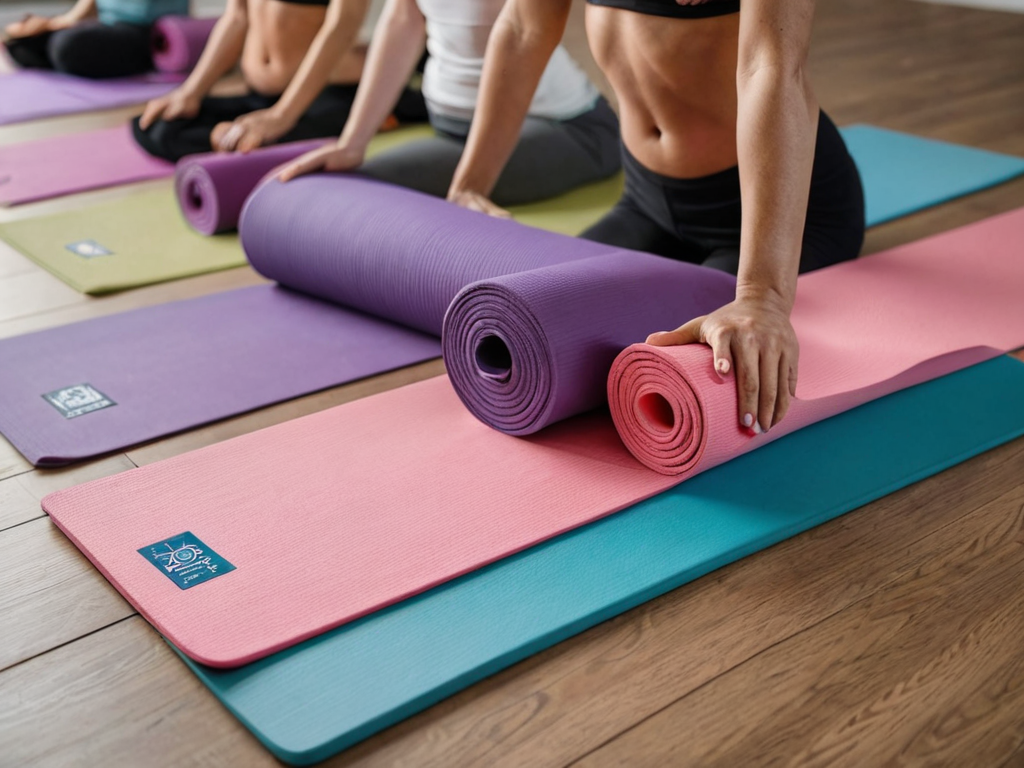 Purple Yoga Mat Set – Nolava Designs