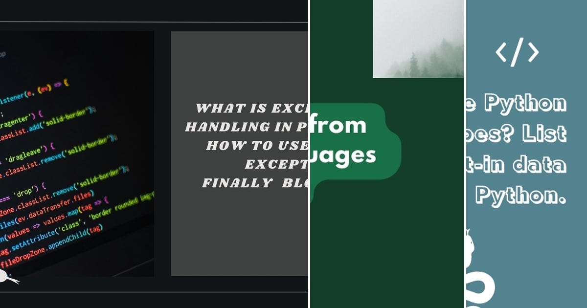 List: Python | Curated by Farihatul Maria | Medium