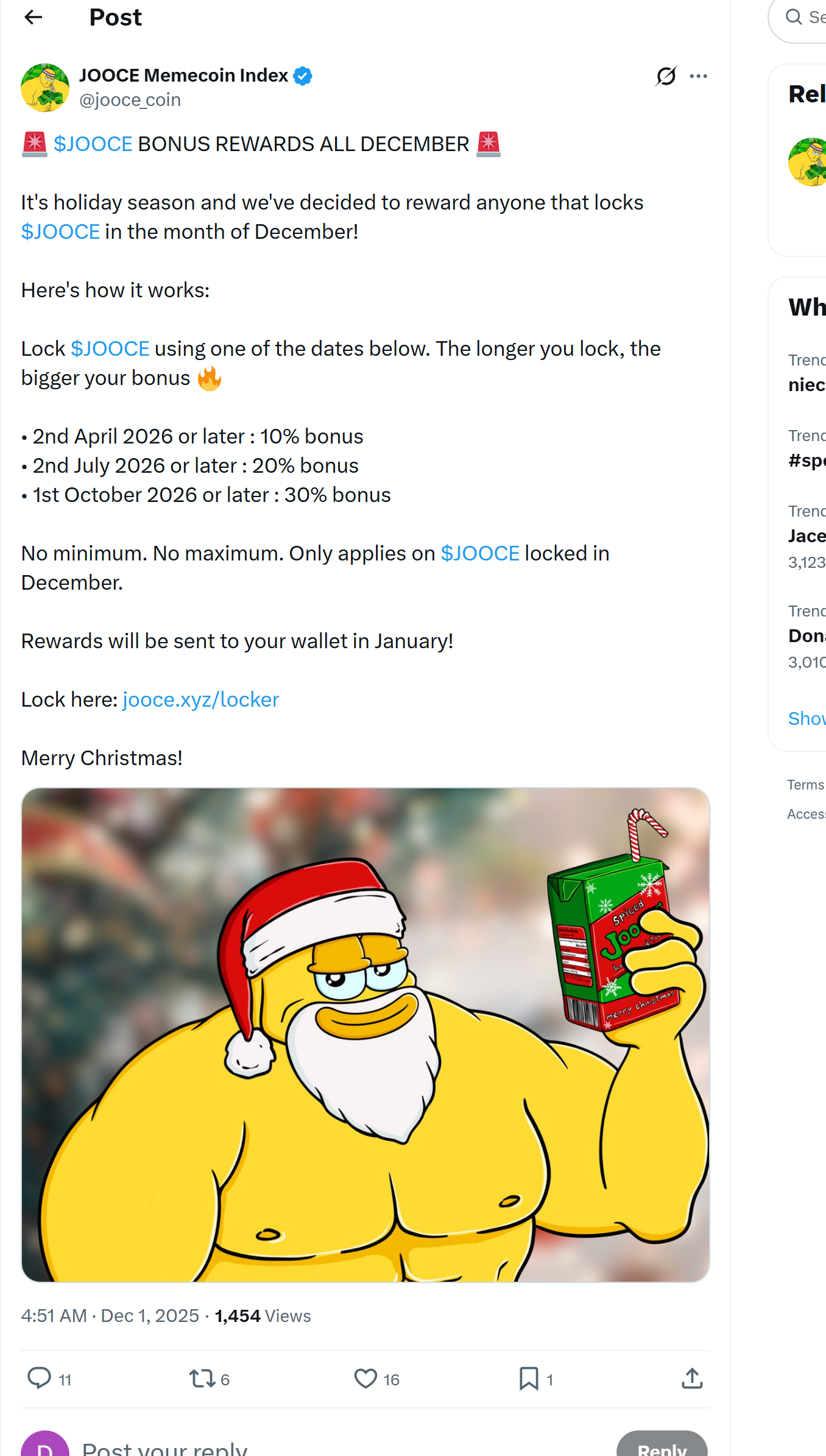 JMX Staking » 95% APR, APY, Booster + Bonus — [Step-By-Step Guide] | by JOOCE  Memecoin Index | Jan, 2026 | Medium