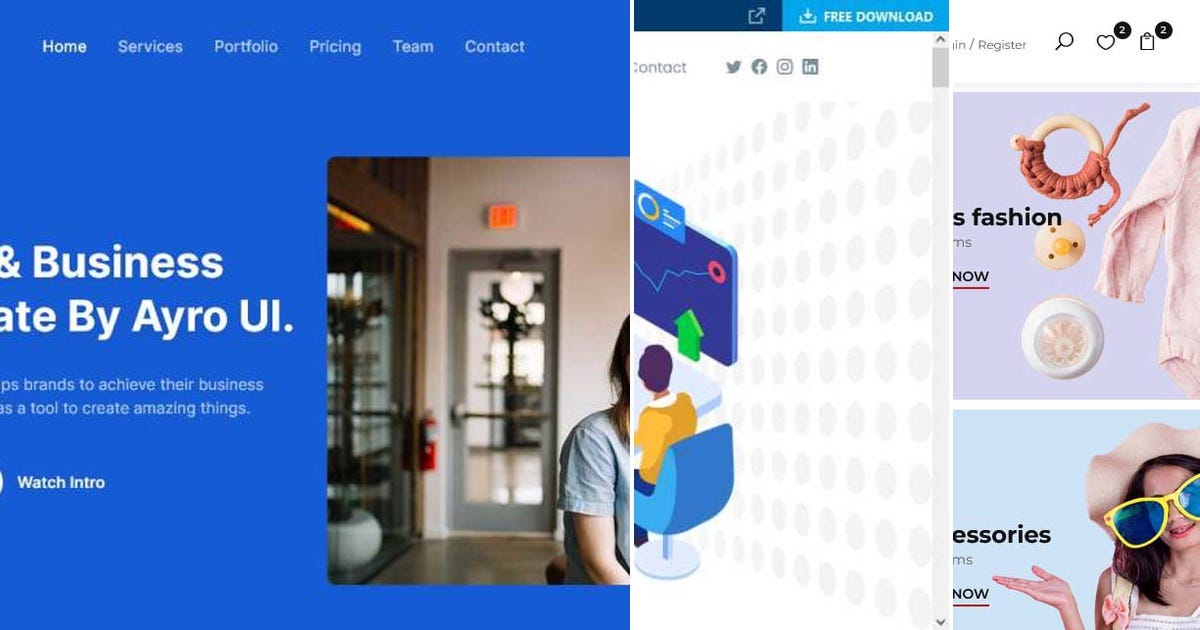 List: Top HTML CSS Templates | Curated by Don Peno | Medium