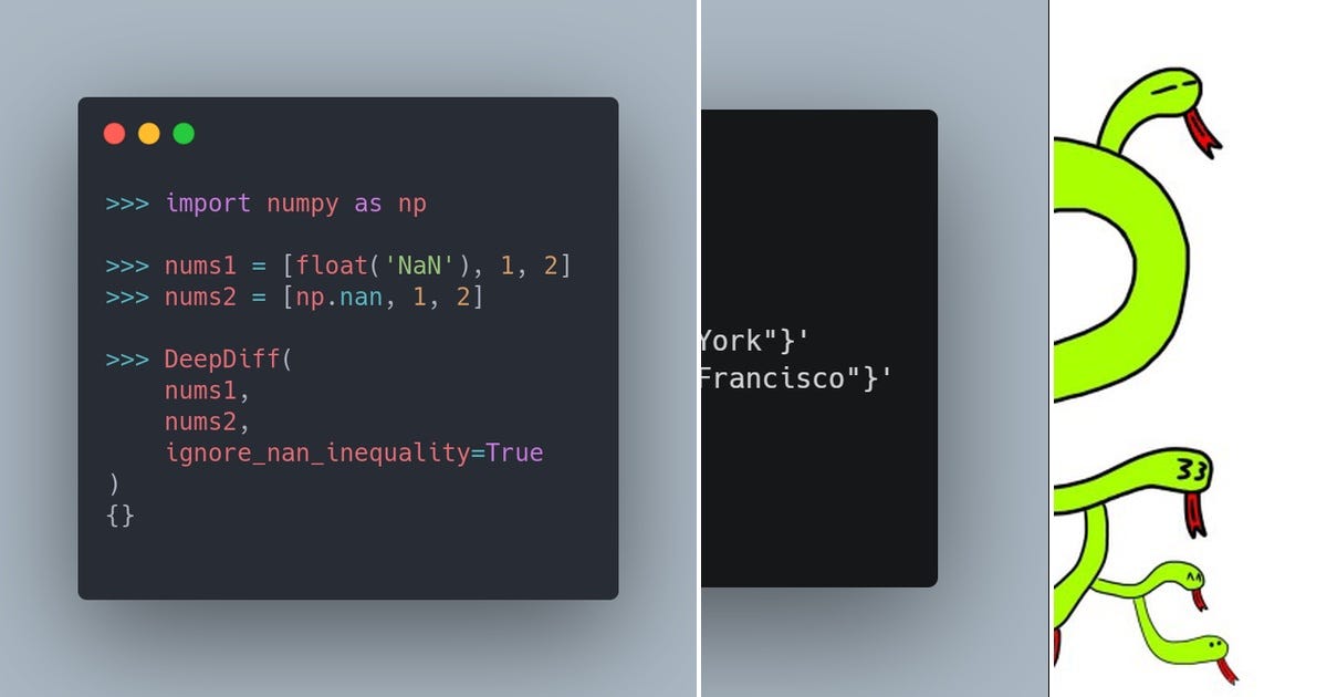 List: Json file diff | Curated by BenJannette Mariem | Medium