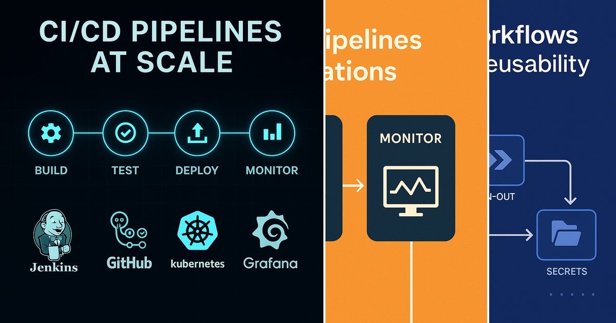 List: CI/CD Pipelines at Scale | Curated by DiPAK KNVDL | Medium