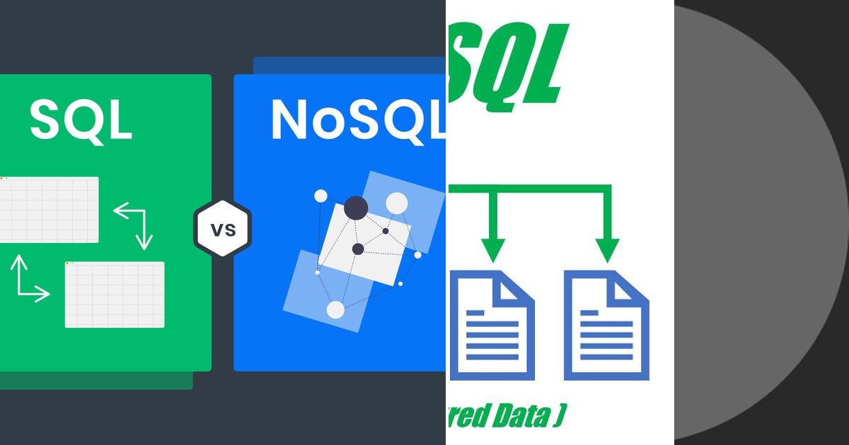 List: Sql vs nosql | Curated by Pranit Kothari | Medium