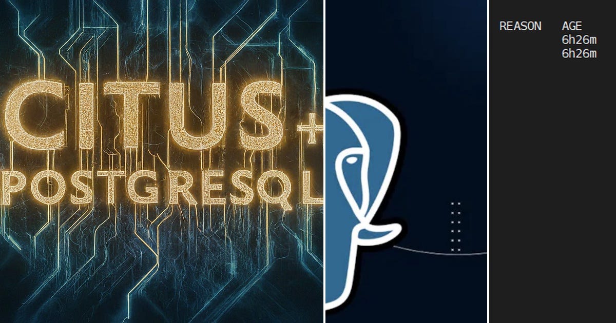 List: PostgreSQL ️ Cloud Native/Distributed/Multitenant Database ...