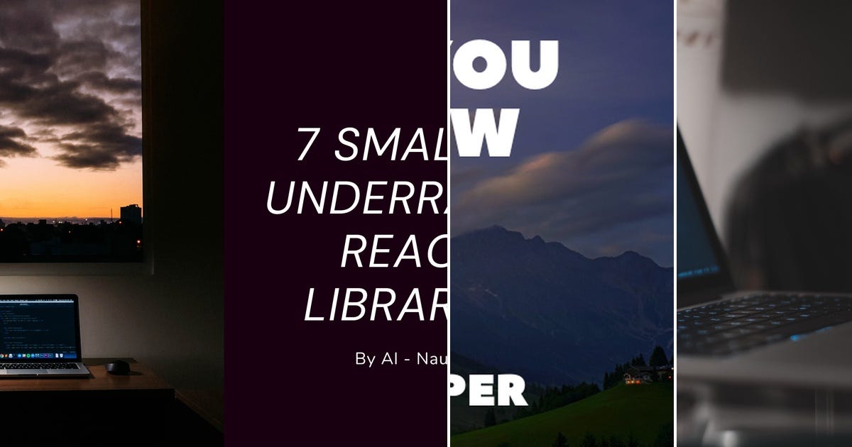 List: React libraries | Curated by Jonathan Dorsey | Medium