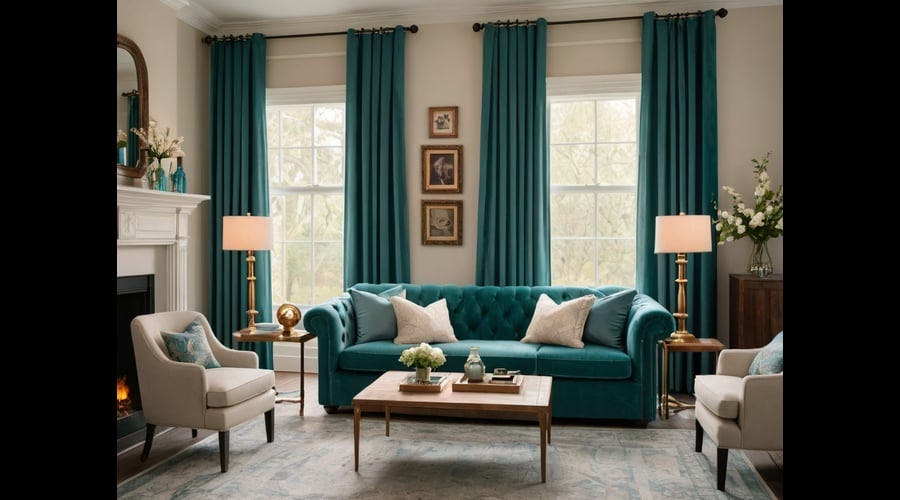Teal Curtains, by Aurora Foster, Mar, 2024