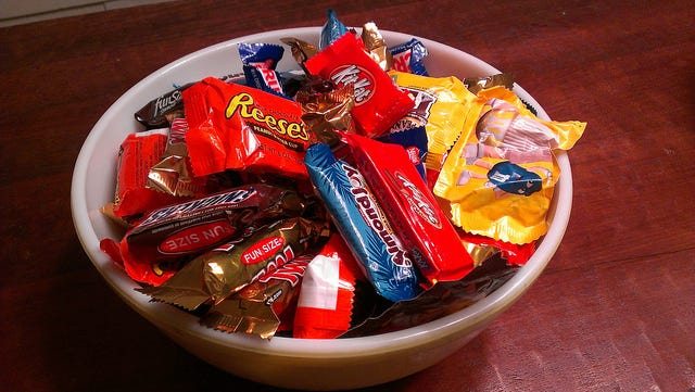 Most outlet expensive candy