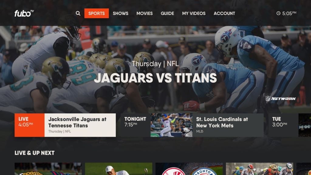 fubotv nfl sunday ticket