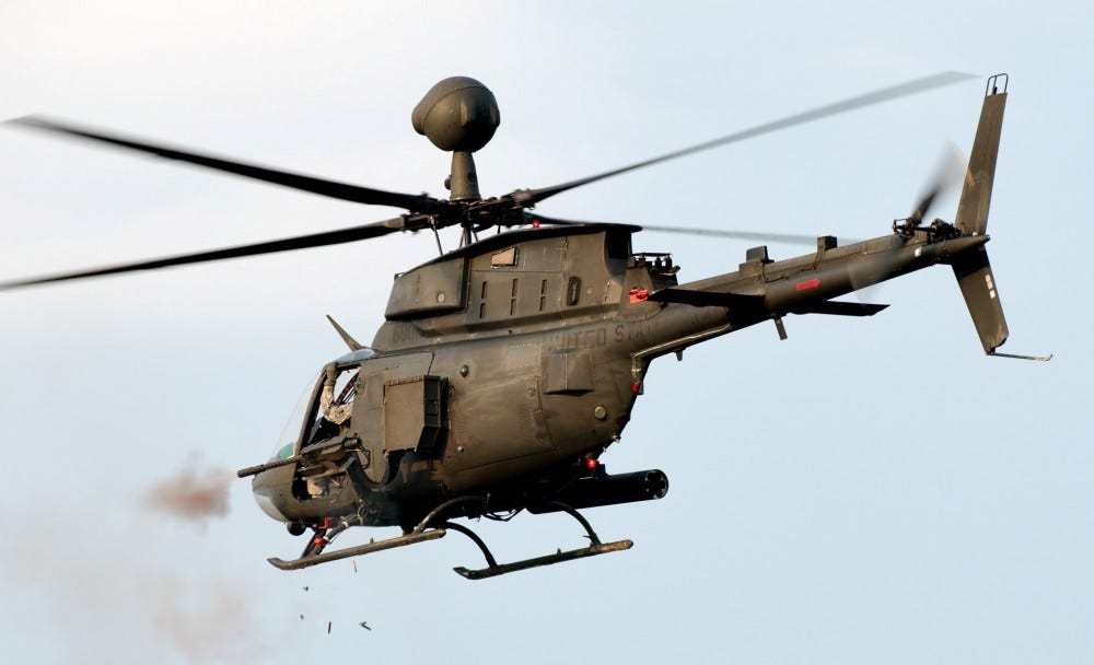 U.S. Army Scout Copters Head to South Korea for One Last Mission