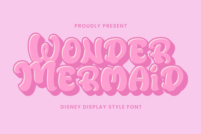 Wonder Mermaid Font Free Download - Lialing - Medium