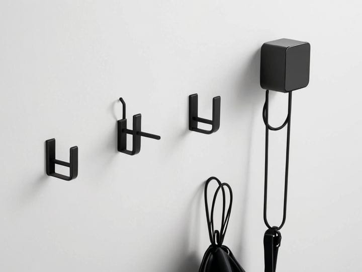 Gicare 6 Pack Cubicle Hooks Double Cubicle Accessories Hanging Hooks for Partition Wall Cubicle Panel, Black Cubicle Hangers for Office to Hanging