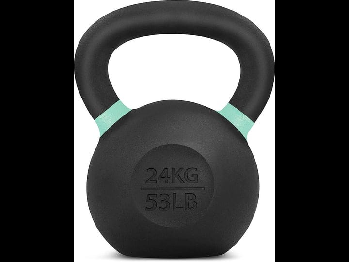 Yes4All 20kg / 44lb Powder Coated Kettlebell, Single 