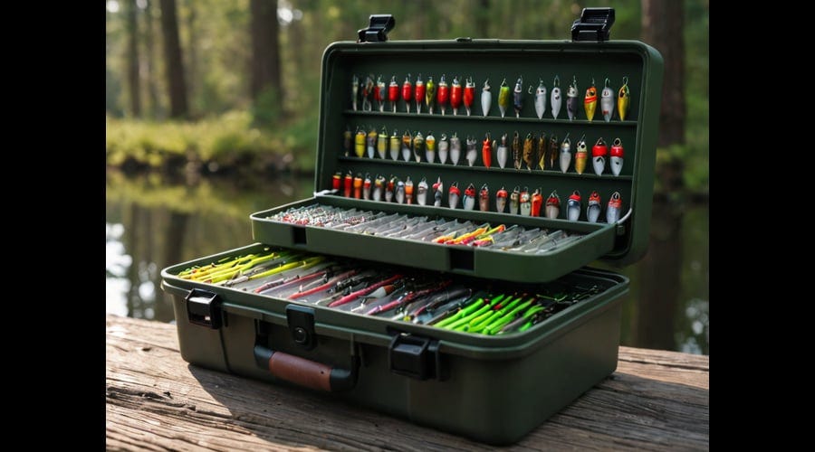 12 Compartments Fishing Tackle Box, Waterproof Portable ABS Bait Lure Case,  Convenient Carry Mini Storage Container for Storing Swivels, Hooks, Lures