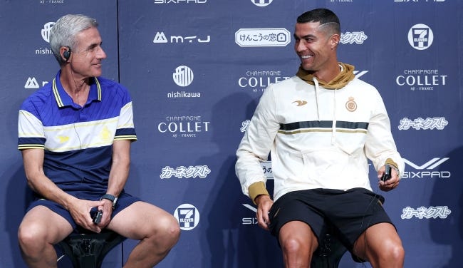 Cristiano Ronaldo Chooses Nike Air Winflo 9 Running Sneakers for Japan  Press Conference | by White Alpha | Medium