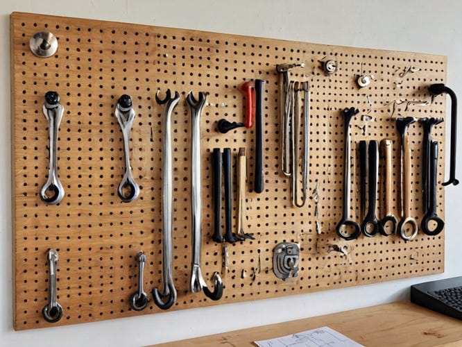 Pegboard Hooks, by Angie Rodriguez, Apr, 2024