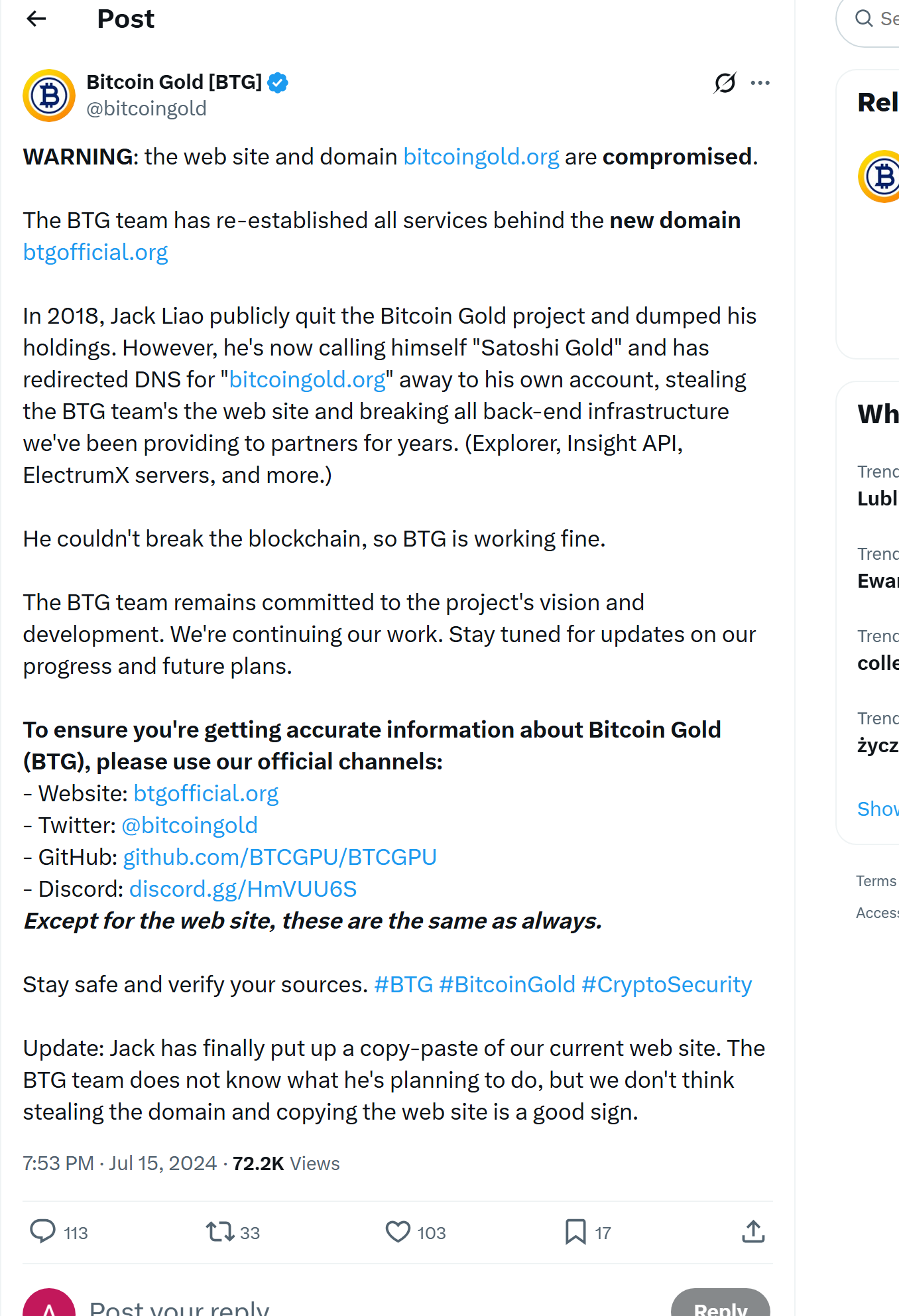 How To Claim Bitcoin Gold Airdrop — Step By Step Guide | by Bitcoin Gold  [BTG] | Jan, 2026 | Medium