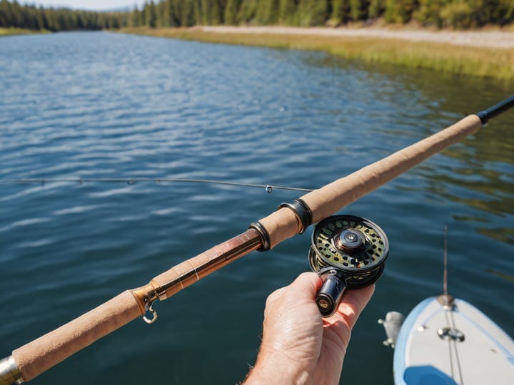 Precision in Blue Waters: Unleash Excellence with our Premium Yellow  Fishing Rod and Reel Combo Set!