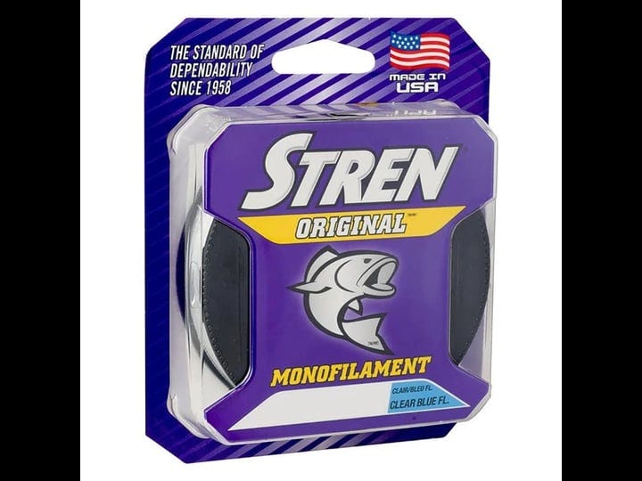 Stren Original Monofilament Fishing Line - Clear/Blue Fluorescent - 4 lb. Test