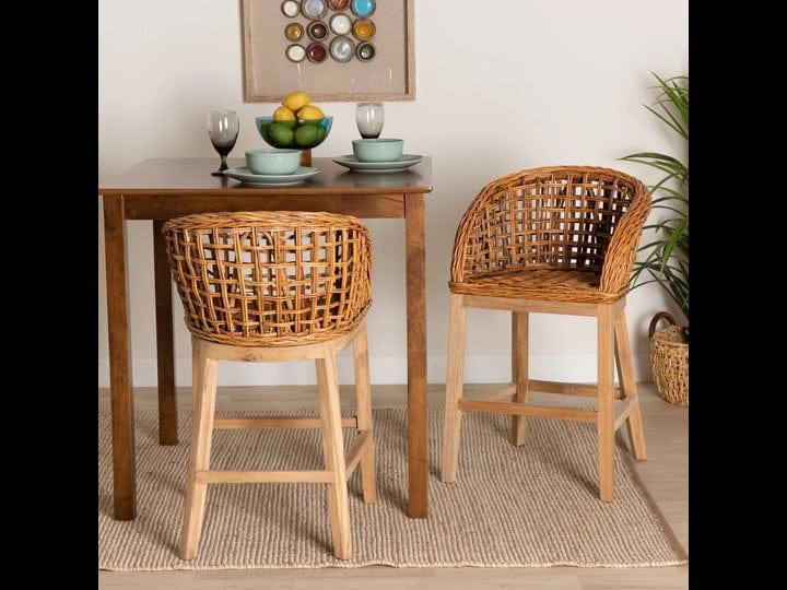 Rattan Barstools by William Garcia Mar 2024 Medium