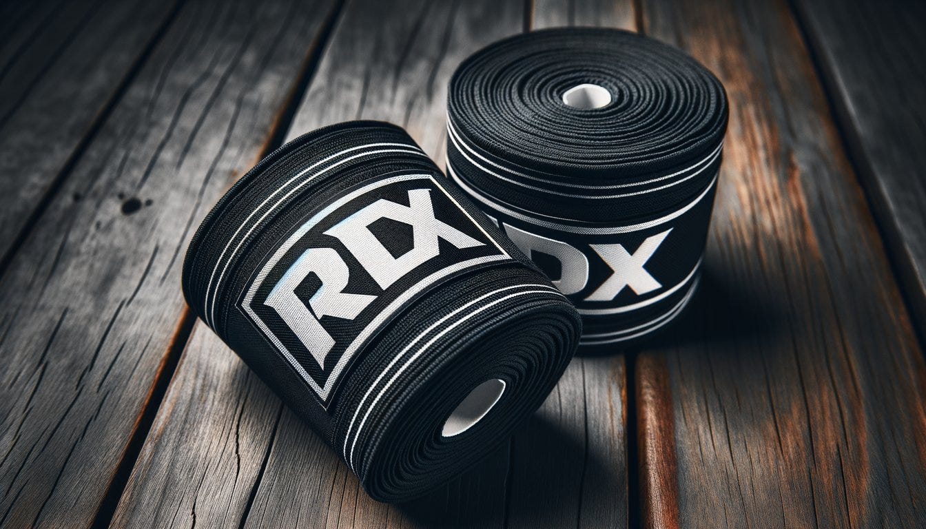 RDX Pro Weight Lifting Gym Wrist Support Wrap Black