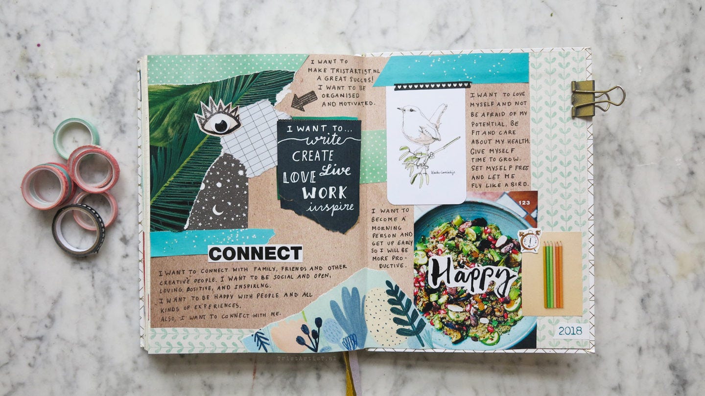 Create a Vision Board and Get Your 2016 Goals on Paper!