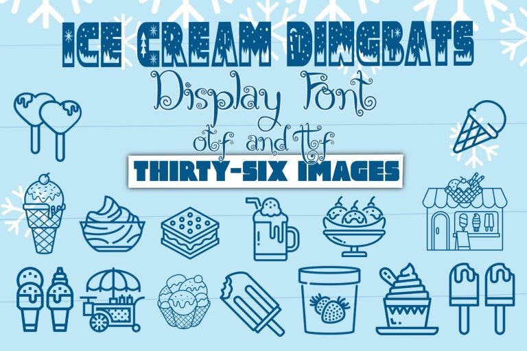 Ice Cream Font - Download Free Font