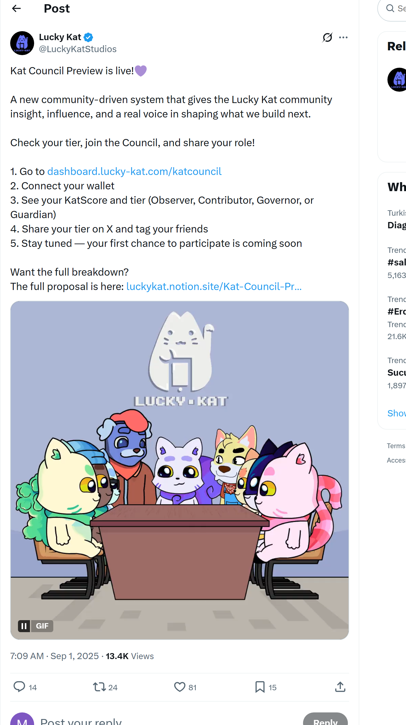 Staking KOBAN » Validator Choice, 68% APR + Bonus — [Step-By-Step Guide] |  by Lucky Kat | Jan, 2026 | Medium