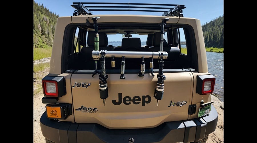 Jeep Fishing Rod Holder, by Oaklee Shaw, Mar, 2024