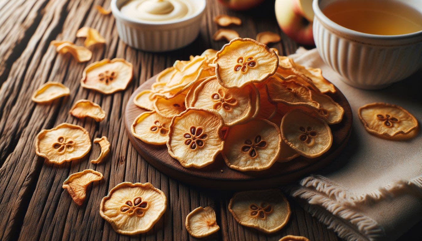Bare Smartfood Baked Crunchy Apple Chips, Organic, Fuji & Reds - 3 oz