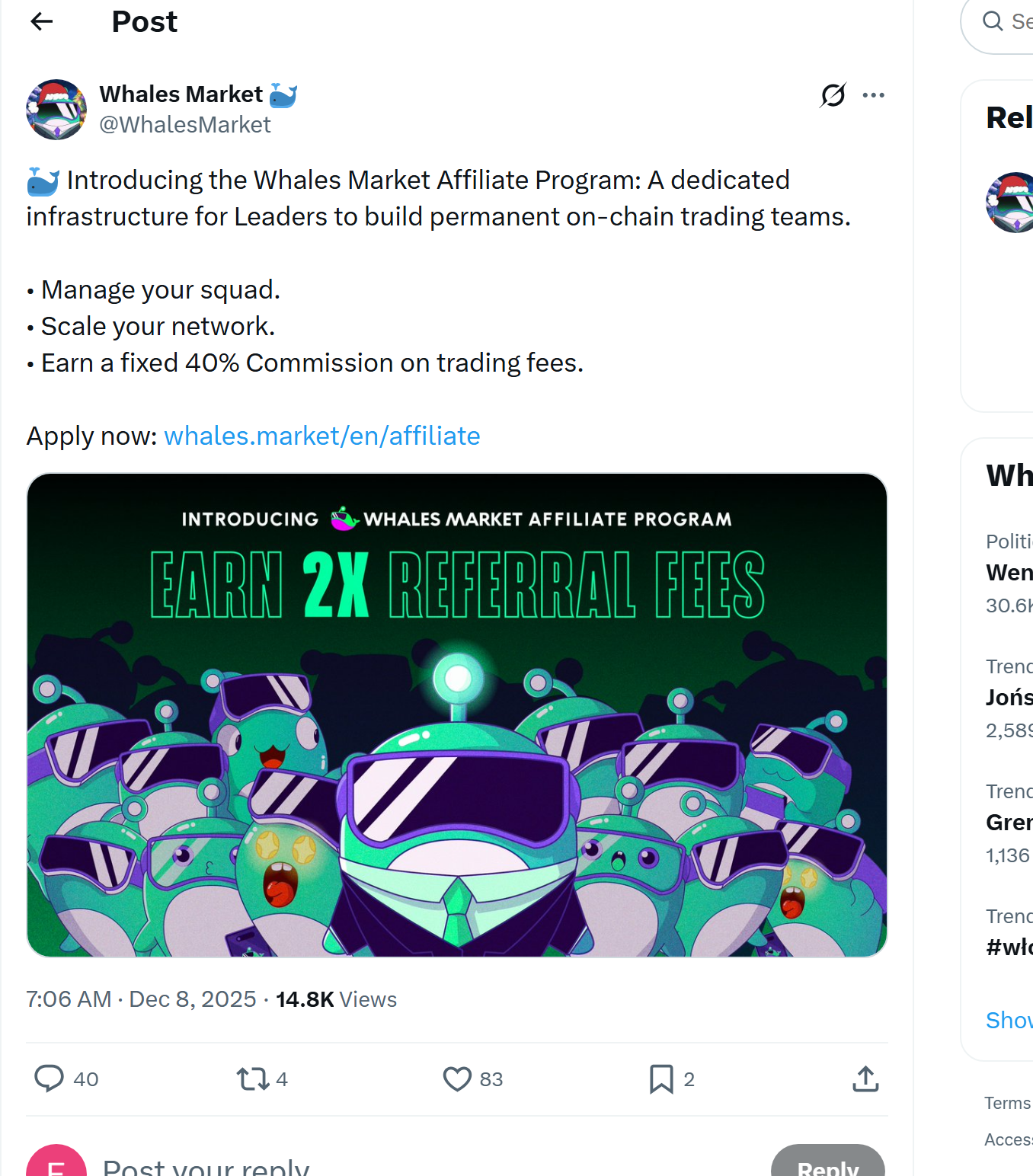 Farm, Delegate & Stake $WHALES 🌟 — Whales Market 79% APY Rewards & Safety  Tips | by Whales Market 🐳 | Jan, 2026 | Medium