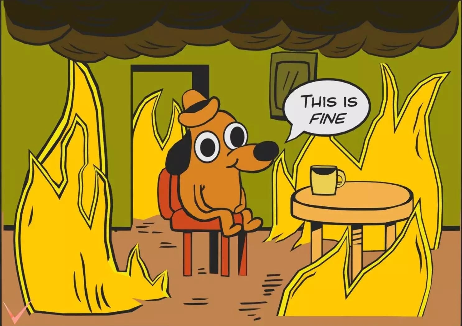 This is Fine" Meme Analysis | Medium