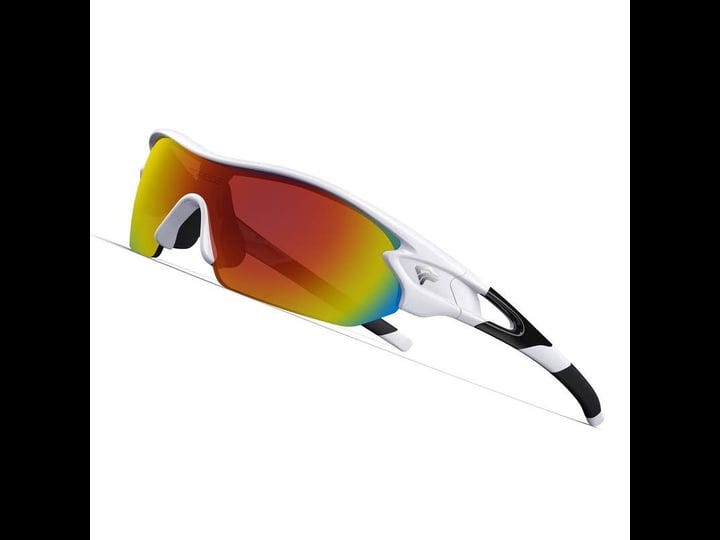 TOREGE Adult Polarized Sports Sunglasses for Mens and Womens Fashion Style  Cycling Glasses 