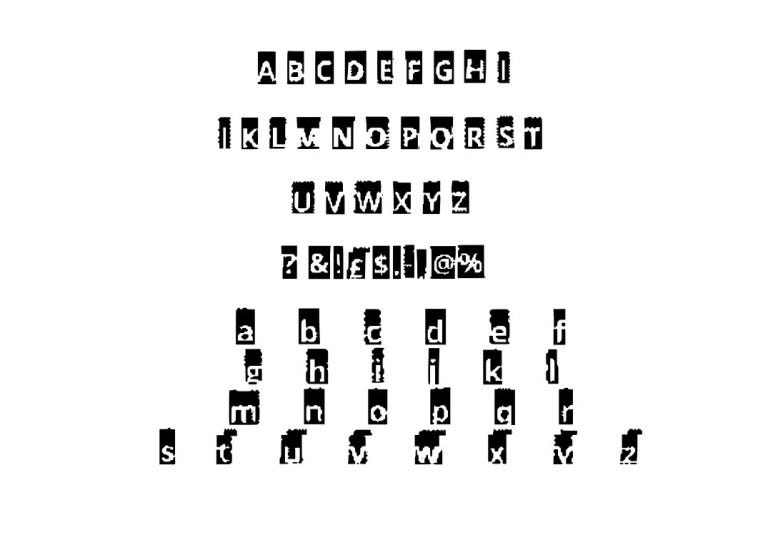 Daughter of a Glitch Font Download