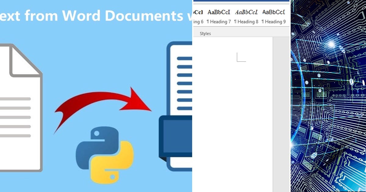 List: Word documents in Python | Curated by Antonio Mosca | Medium