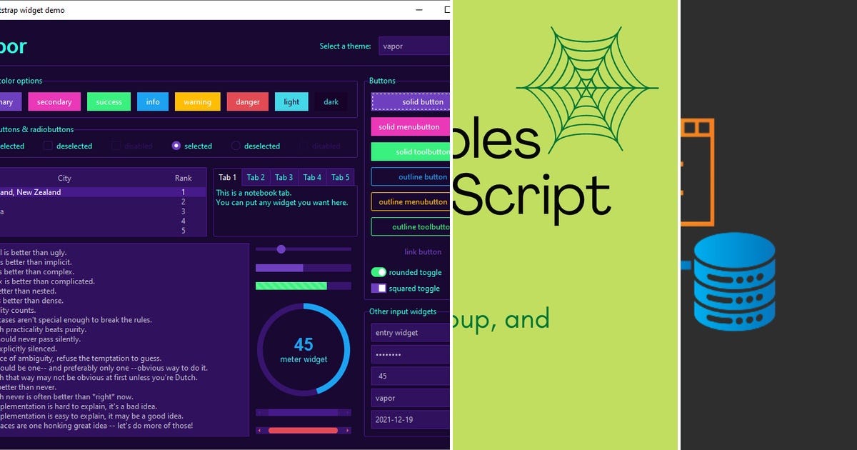 List: Database + python | Curated by Kagutsuchi | Medium