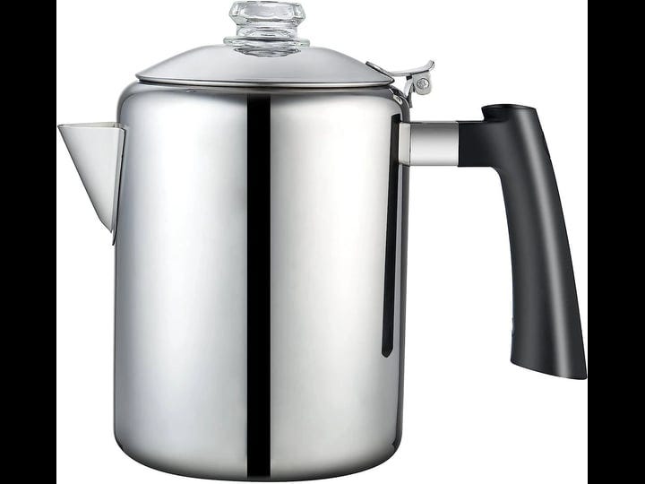 Cook N Home 8-Cup Stainless Steel Stovetop Coffee Percolator