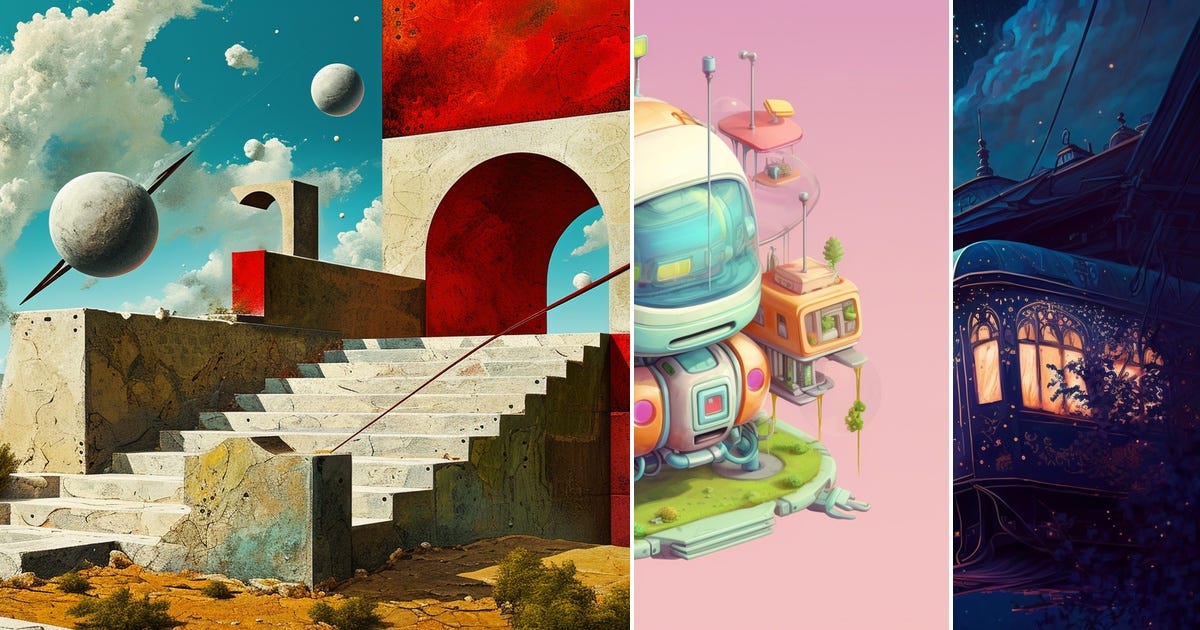 List: MidJourney | Curated by Zach Goldstein | Medium