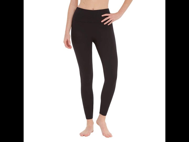 Assets By Spanx Ponte Shaping Legging Black Size S Small - Nwop