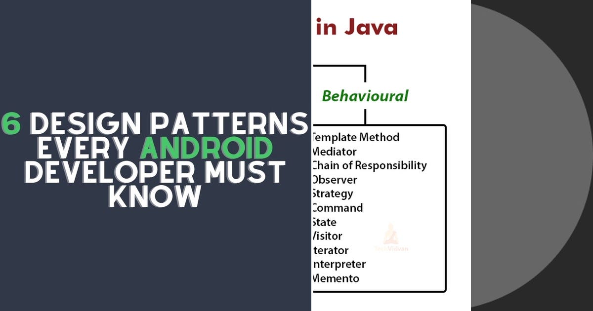 List: design patterns | Curated by Elkonio Zockerono | Medium