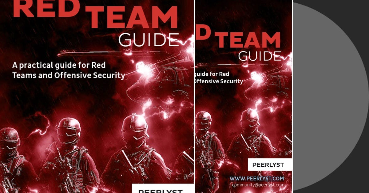 List THE RED TEAM GUIDE Curated by jenjenjelly Medium
