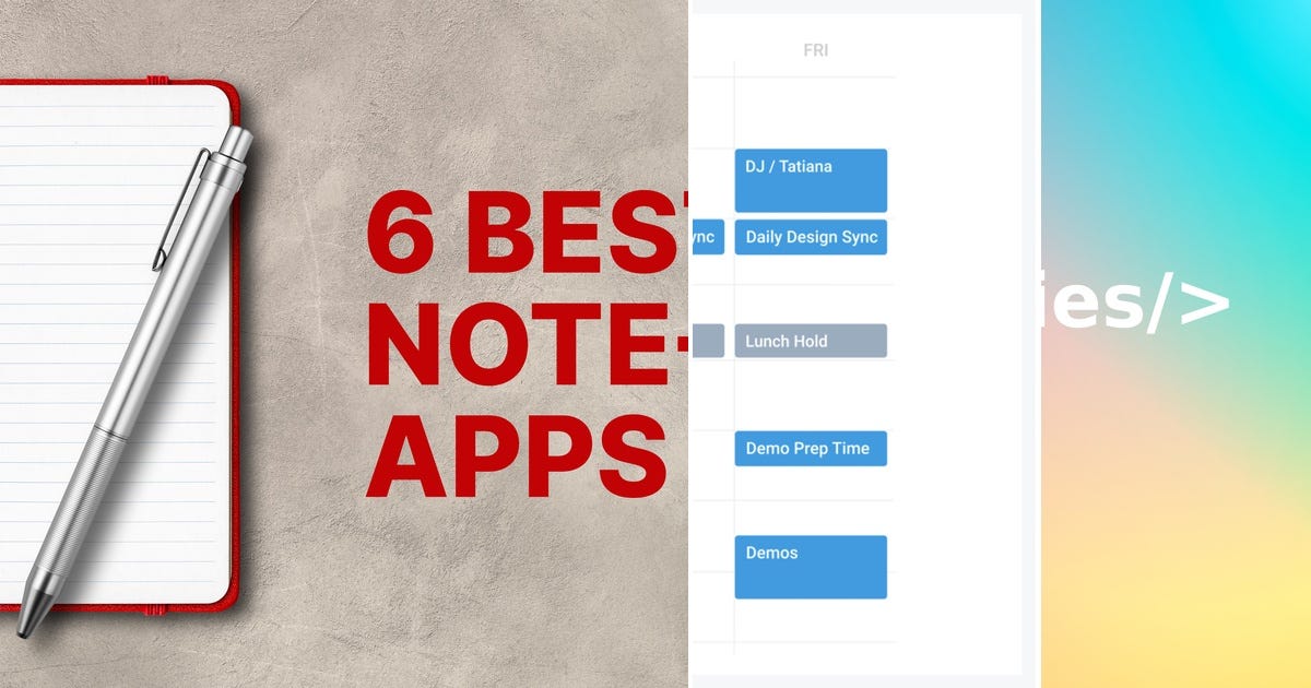 Work App Notes Comp List: Work apps | Curated by Ted | Medium