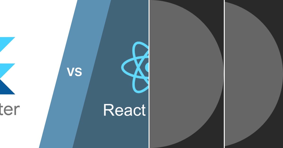 List: React vs Flutter | Curated by Da Ho | Medium