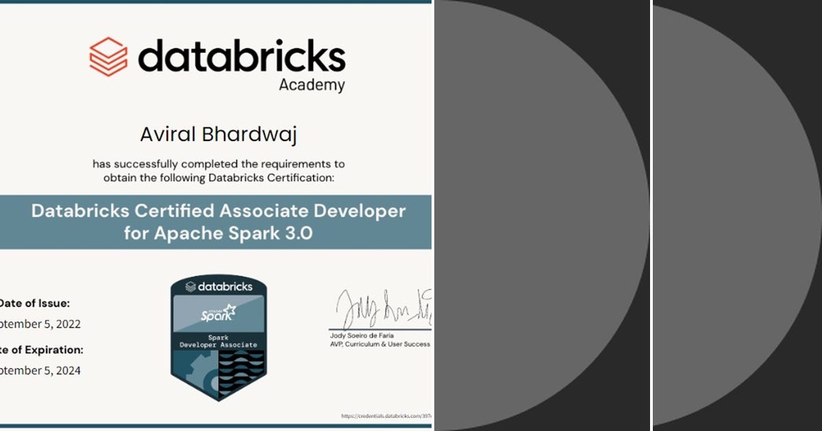 List: Databricks certification Curated by Favoit Medium List: Databricks certification Curated by Favoit Medium