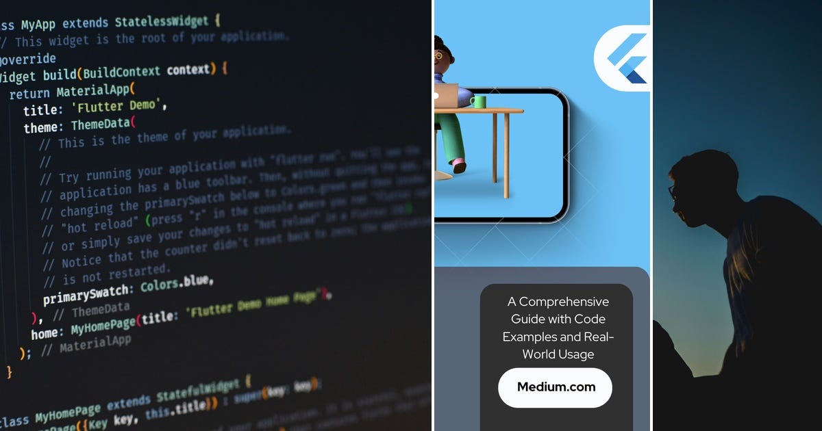 List: Flutter_Sample_Code_Walkthrough | Curated by Eyup Ozturk Poesium ...