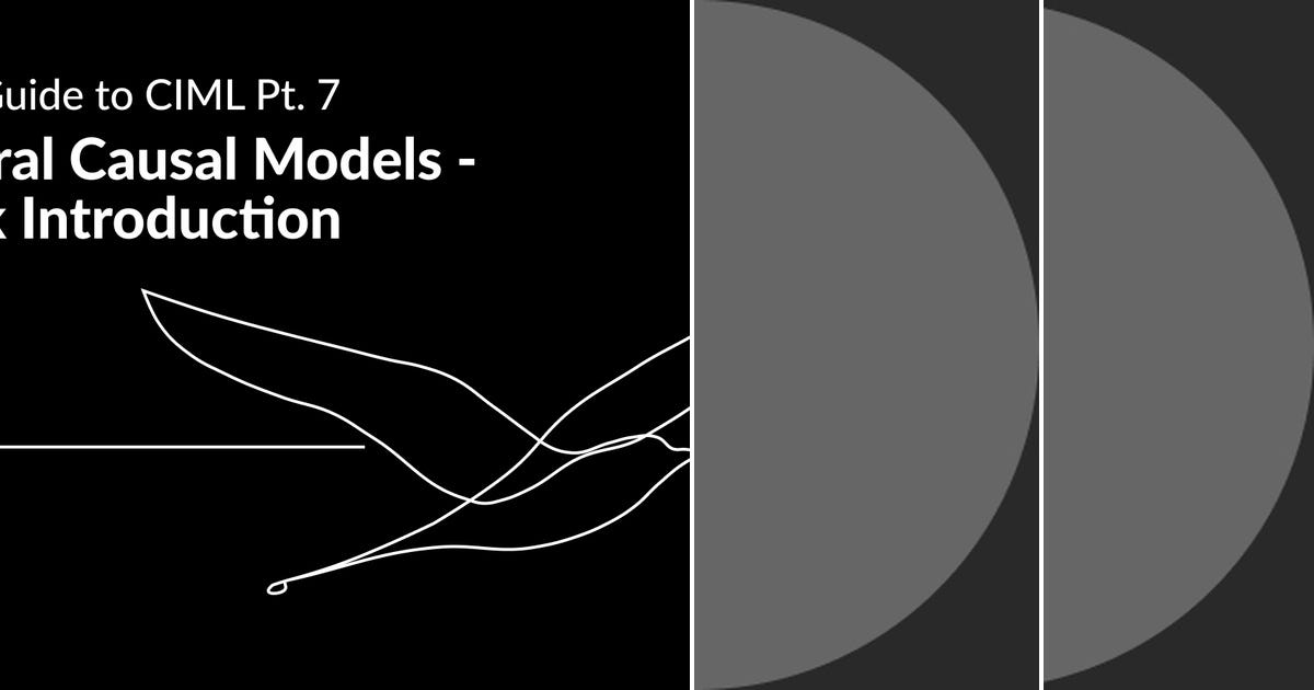 List structural causal models curated by hugo e roche medium
